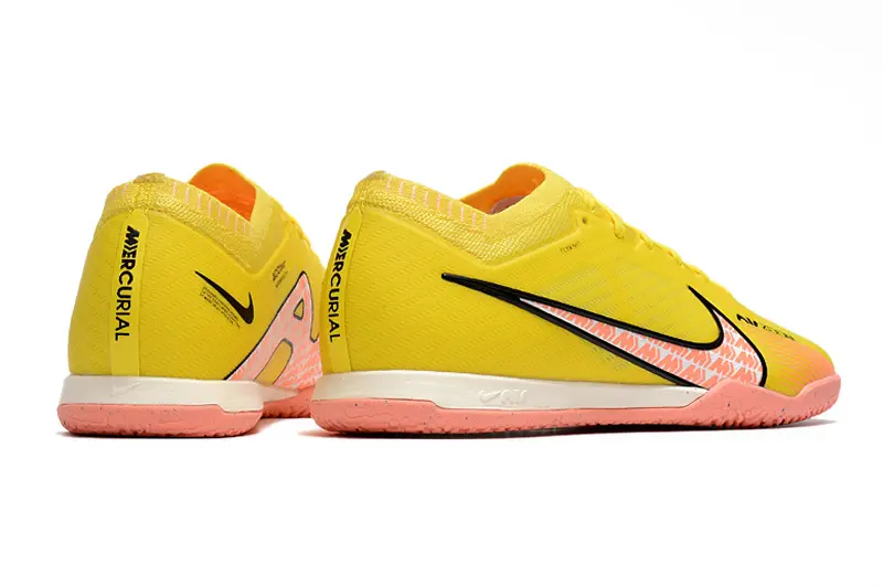 Nike Air Zoom Mercurial Vapor 15 Elite IC - Yellow/Flame Orange/Sunset Pink