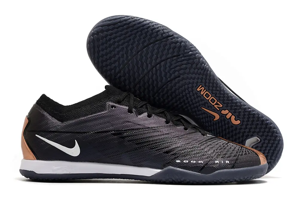 Nike Air Zoom Mercurial Vapor 15 Elite IC - Black/Copper/White