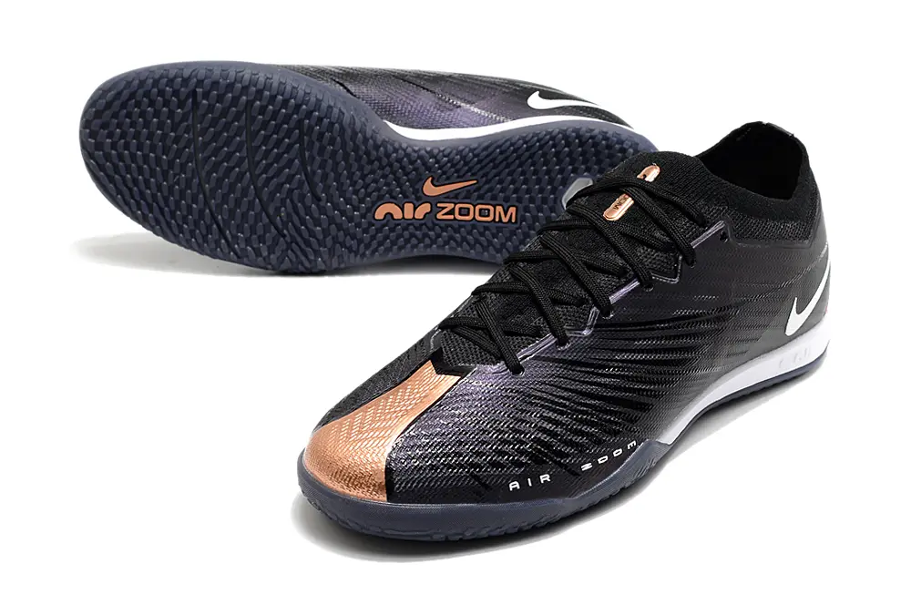 Nike Air Zoom Mercurial Vapor 15 Elite IC - Black/Copper/White