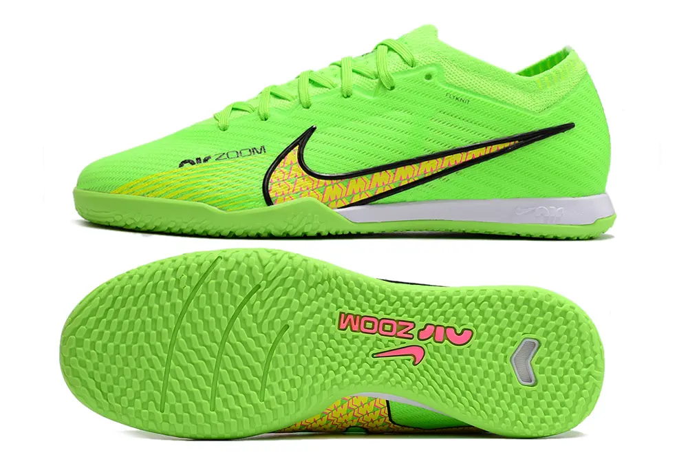 Nike Air Zoom Mercurial Vapor 15 Elite IC - Green/Bright Green/Electric Pink