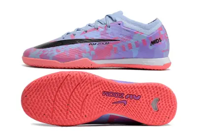 Nike Air Zoom Mercurial Vapor 15 Elite IC - Pink/Light Pink/Sky Blue
