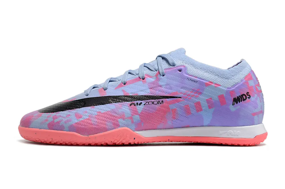 Nike Air Zoom Mercurial Vapor 15 Elite IC - Pink/Light Pink/Sky Blue