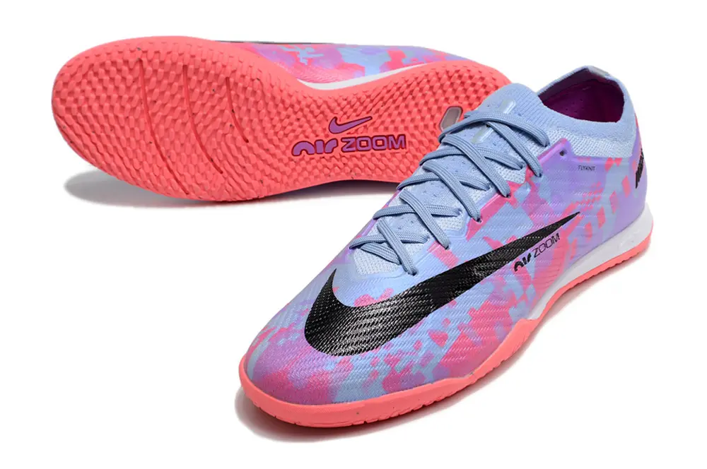 Nike Air Zoom Mercurial Vapor 15 Elite IC - Pink/Light Pink/Sky Blue