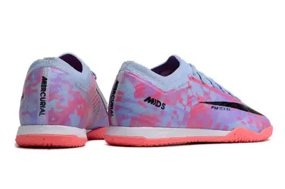 Nike Air Zoom Mercurial Vapor 15 Elite IC - Pink/Light Pink/Sky Blue