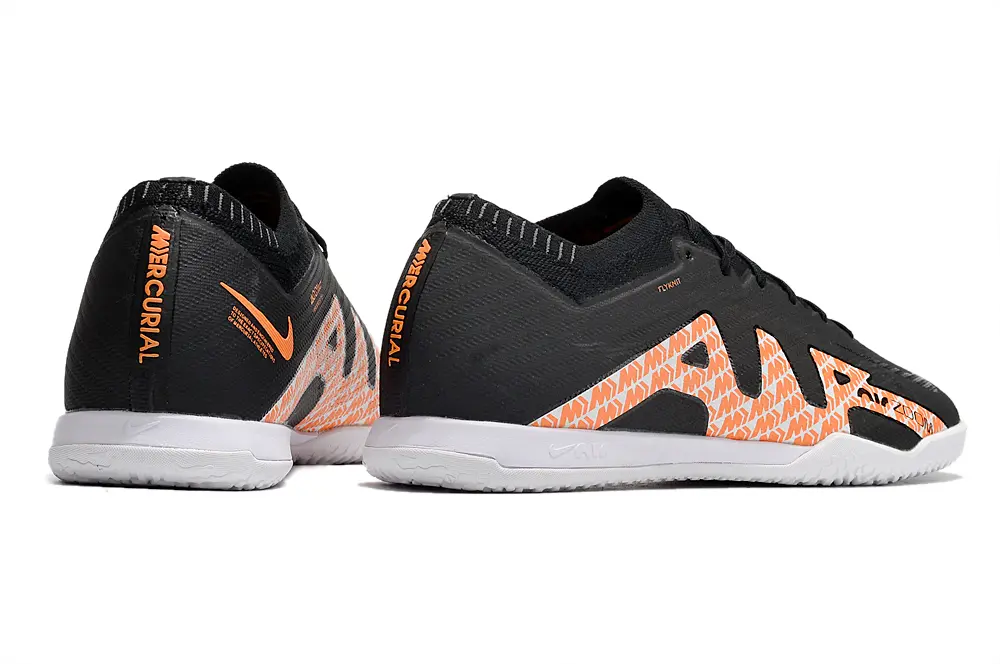 Nike Air Zoom Mercurial Vapor 15 Elite IC - Black/Electric Orange/White