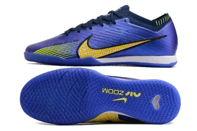 Nike Air Zoom Mercurial Vapor 15 Elite IC - Purple/Electric Yellow/Deep Blue