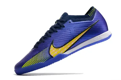 Nike Air Zoom Mercurial Vapor 15 Elite IC - Purple/Electric Yellow/Deep Blue