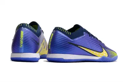 Nike Air Zoom Mercurial Vapor 15 Elite IC - Purple/Electric Yellow/Deep Blue