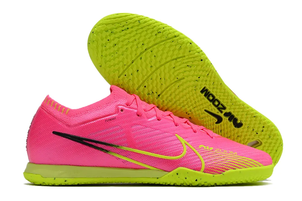 Nike Air Zoom Mercurial Vapor 15 Elite IC - Pink/Electric Green/Neon Pink
