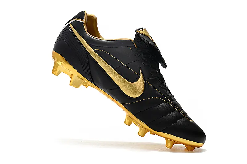 Nike Tiempo Legend 7 R10 Elite FG - Black/Shiny Gold/Glossy Black