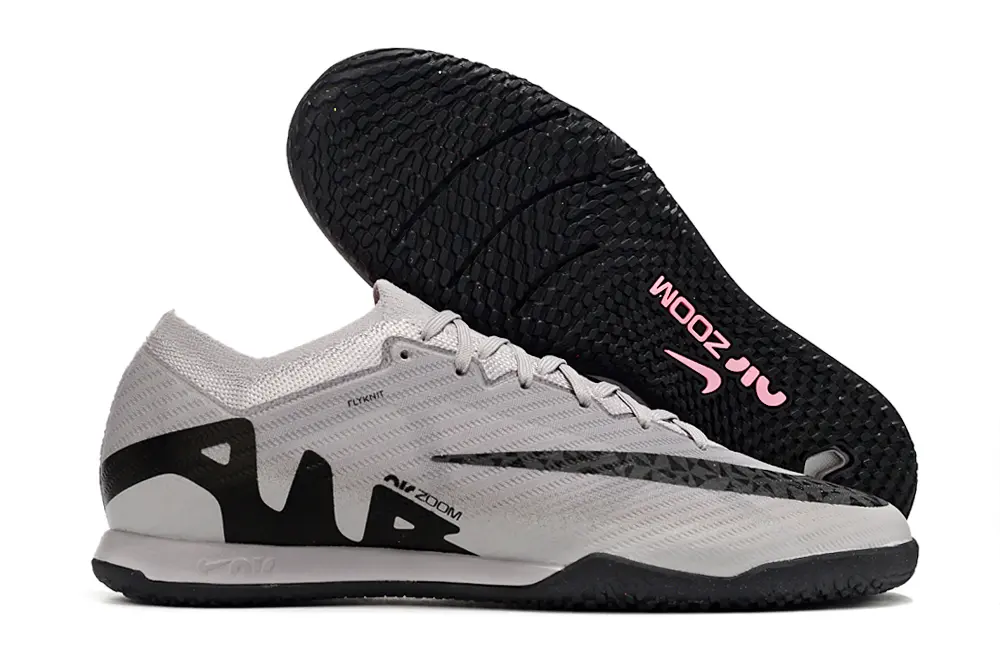 Nike Air Zoom Mercurial Vapor 15 Elite IC - Grey/Graphite Grey/Black