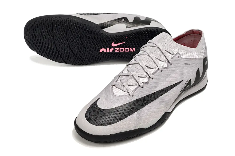Nike Air Zoom Mercurial Vapor 15 Elite IC - Grey/Graphite Grey/Black