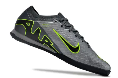 Nike Air Zoom Mercurial Vapor 15 Elite IC - Grey/Electric Lime/Charcoal