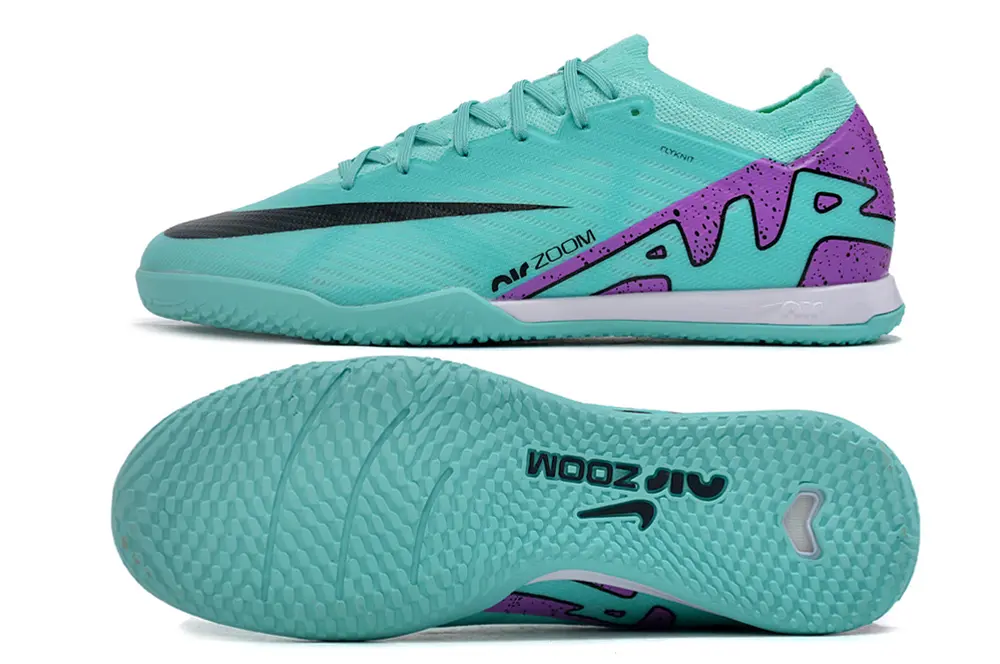Nike Air Zoom Mercurial Vapor 15 Elite IC - Aqua/Lavender Breeze/Cool Mint