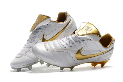 Nike Tiempo Legend 7 R10 Elite FG - White/Radiant Gold/Sleek White