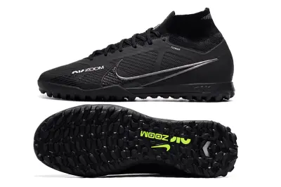 Nike Air Zoom Mercurial Superfly 9 Elite TF - Black/Charcoal Grey/Neon Green