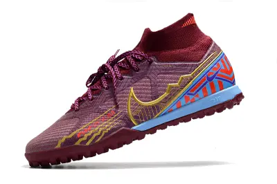 Nike Air Zoom Mercurial Superfly 9 Elite TF - Burgundy/Electric Blue/Bright Red