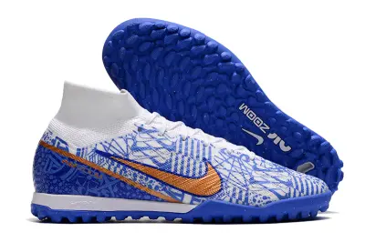Nike Air Zoom Mercurial Superfly 9 Elite TF - Blue/Electric Blue/Orange Blaze