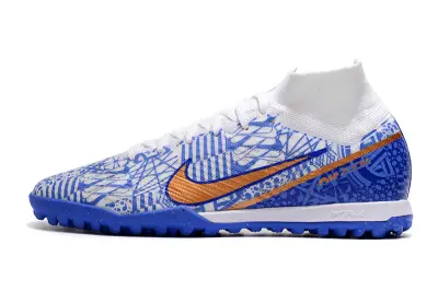 Nike Air Zoom Mercurial Superfly 9 Elite TF - Blue/Electric Blue/Orange Blaze