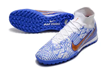 Nike Air Zoom Mercurial Superfly 9 Elite TF - Blue/Electric Blue/Orange Blaze