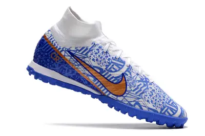 Nike Air Zoom Mercurial Superfly 9 Elite TF - Blue/Electric Blue/Orange Blaze