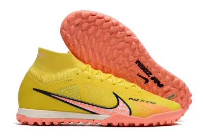 Nike Air Zoom Mercurial Superfly 9 Elite TF - Yellow/Coral Pink/Shocking Yellow