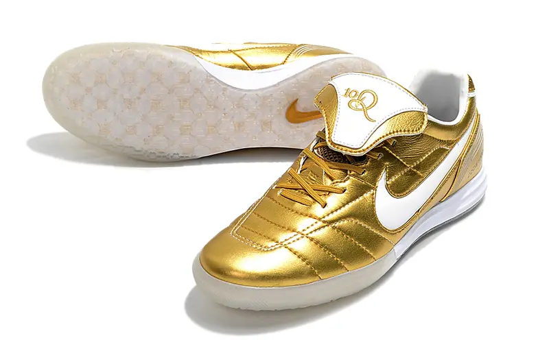 Nike Tiempo Legend 7 R10 Elite IC - Gold/Metallic Gold/Sleek White