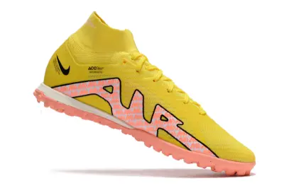 Nike Air Zoom Mercurial Superfly 9 Elite TF - Yellow/Coral Pink/Shocking Yellow