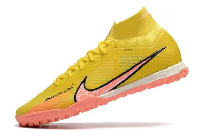 Nike Air Zoom Mercurial Superfly 9 Elite TF - Yellow/Coral Pink/Shocking Yellow