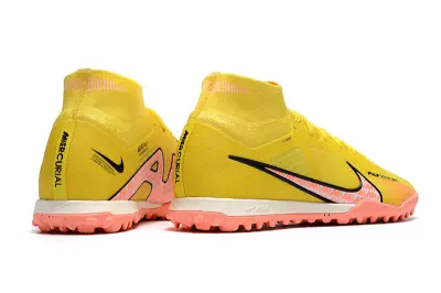 Nike Air Zoom Mercurial Superfly 9 Elite TF - Yellow/Coral Pink/Shocking Yellow