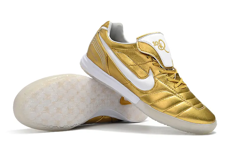 Nike Tiempo Legend 7 R10 Elite IC - Gold/Metallic Gold/Sleek White