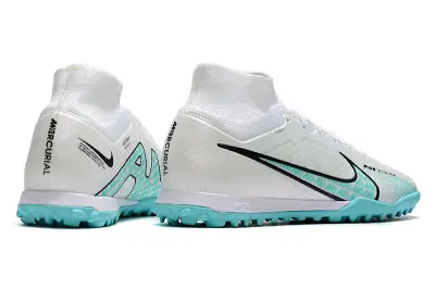 Nike Air Zoom Mercurial Superfly 9 Elite TF - White/Aqua Breeze/Black