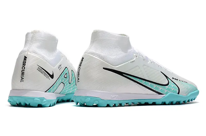 Nike Air Zoom Mercurial Superfly 9 Elite TF - White/Aqua Breeze/Black
