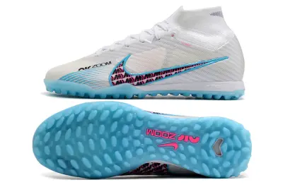 Nike Air Zoom Mercurial Superfly 9 Elite TF - White/Electro Coral/Cool Grey