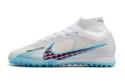 Nike Air Zoom Mercurial Superfly 9 Elite TF - White/Electro Coral/Cool Grey