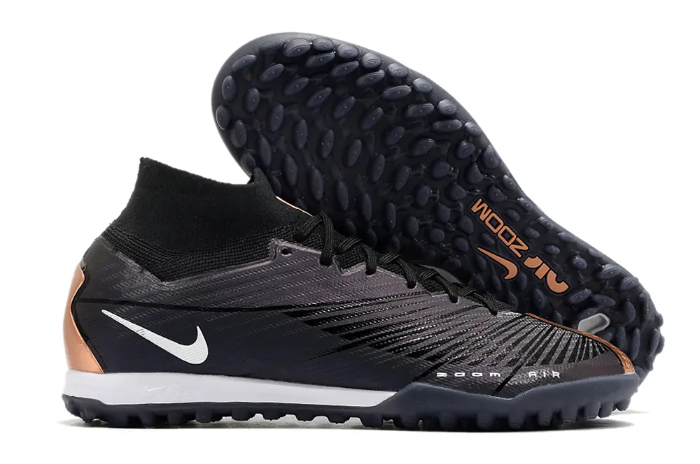 Nike Air Zoom Mercurial Superfly 9 Elite TF - Black/Copper/White