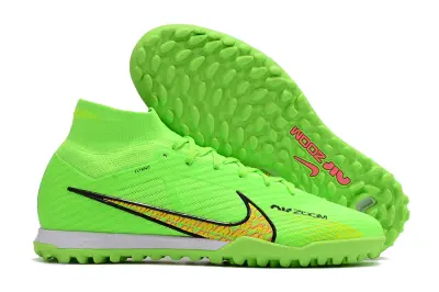 Nike Air Zoom Mercurial Superfly 9 Elite TF - Green/Neon Green/Vibrant Yellow