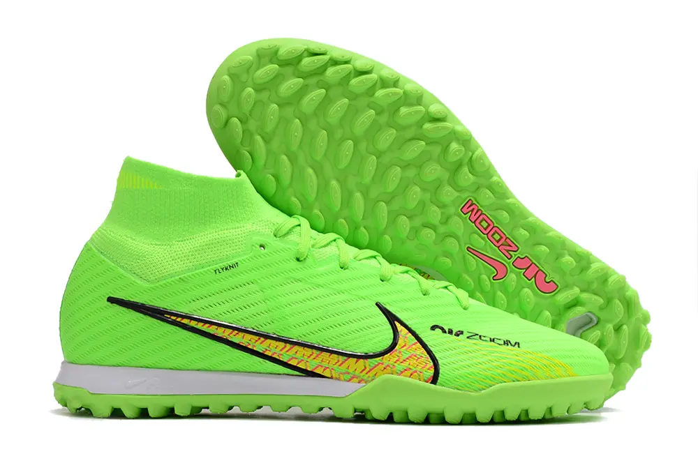 Nike Air Zoom Mercurial Superfly 9 Elite TF - Green/Neon Green/Vibrant Yellow