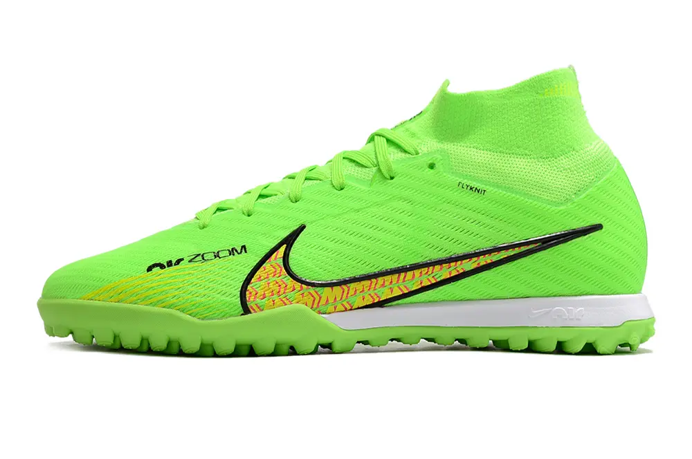 Nike Air Zoom Mercurial Superfly 9 Elite TF - Green/Neon Green/Vibrant Yellow