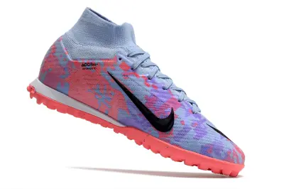 Nike Air Zoom Mercurial Superfly 9 Elite TF - Blue/Fiery Coral/Soft Lilac