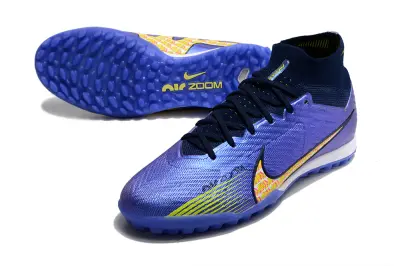 Nike Air Zoom Mercurial Superfly 9 Elite TF - Purple/Electric Yellow/Sapphire Blue