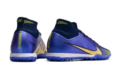 Nike Air Zoom Mercurial Superfly 9 Elite TF - Purple/Electric Yellow/Sapphire Blue