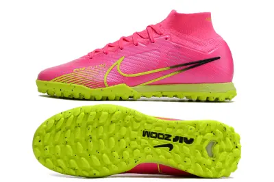 Nike Air Zoom Mercurial Superfly 9 Elite TF - Pink/Lime Punch/Neon Green