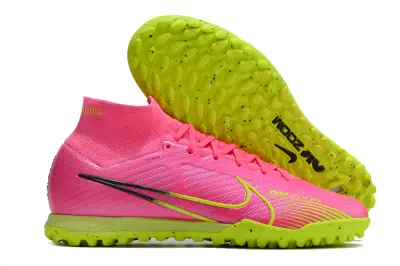 Nike Air Zoom Mercurial Superfly 9 Elite TF - Pink/Lime Punch/Neon Green