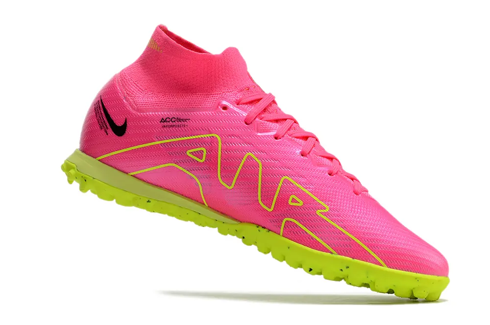 Nike Air Zoom Mercurial Superfly 9 Elite TF - Pink/Lime Punch/Neon Green