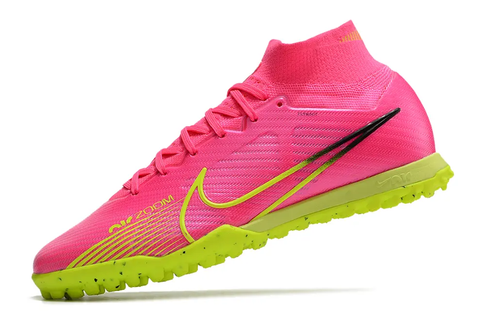 Nike Air Zoom Mercurial Superfly 9 Elite TF - Pink/Lime Punch/Neon Green