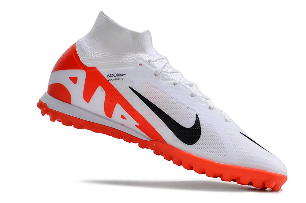 Nike Air Zoom Mercurial Superfly 9 Elite TF - White/Bright Orange/Black