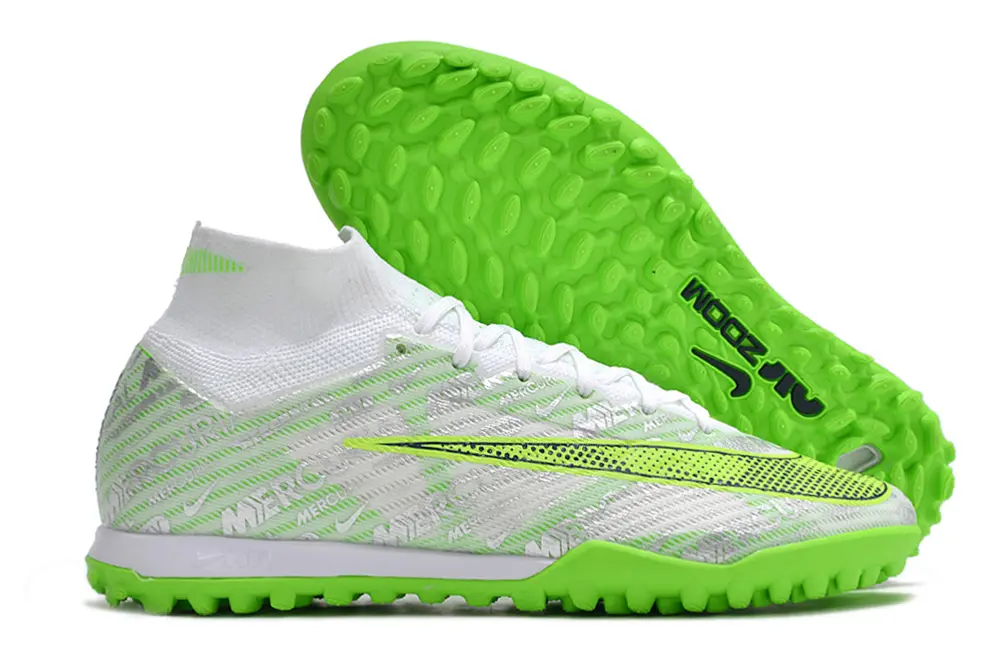 Nike Air Zoom Mercurial Superfly 9 Elite TF - Green/Lime Burst/Pure White
