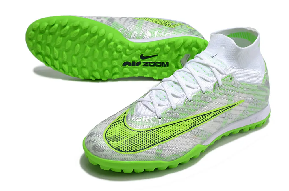Nike Air Zoom Mercurial Superfly 9 Elite TF - Green/Lime Burst/Pure White