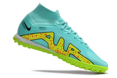 Nike Air Zoom Mercurial Superfly 9 Elite TF - Aqua/Neon Yellow/Black